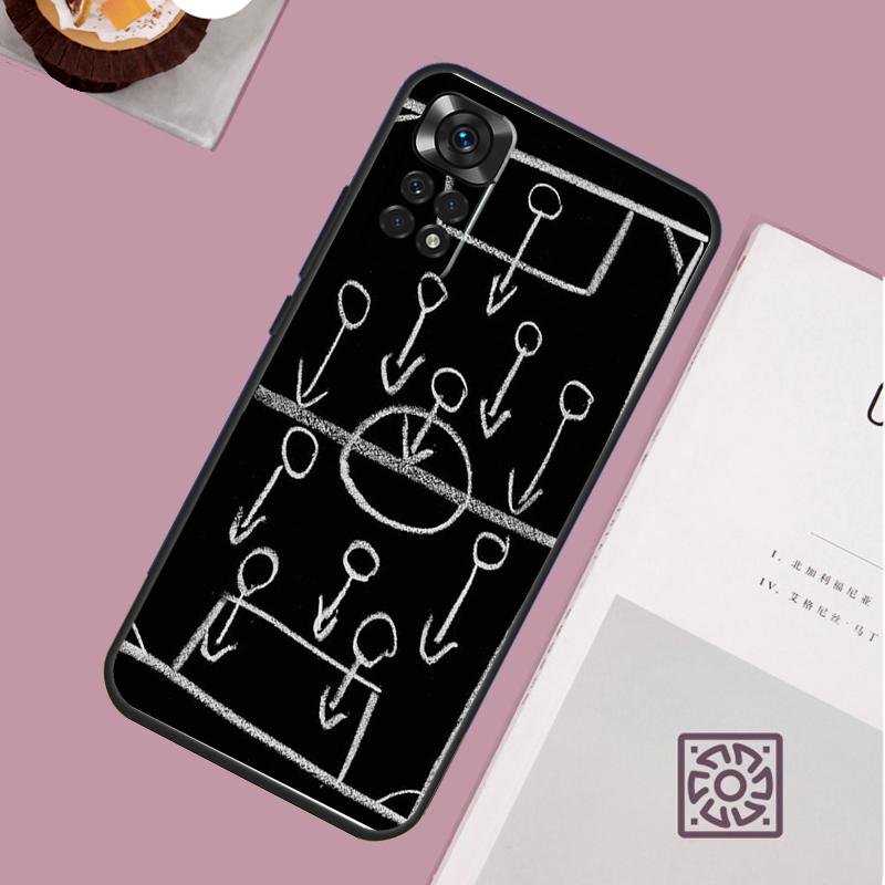 Football Soccer Tactics Time Case For Xiaomi Redmi Note 14 13 12 11 15 Pro Plus Redmi 15 13 10 10C 12C 13C 14C 15C Cover