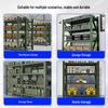 Heavy-Duty Multi-layer Mobile Storage Shelf