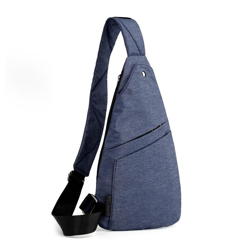 Men's Chest Bag, New Minimalist Business Commuting Crossbody Bag, Lightweight and Large Capacity Waterproof Shoulder Bag
