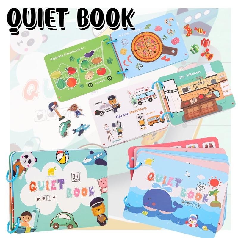 Busy Book For Children Interactive Educational Toy For Ages 4-6 Sensory Learning And Fine Motor Skills Development Yc-72