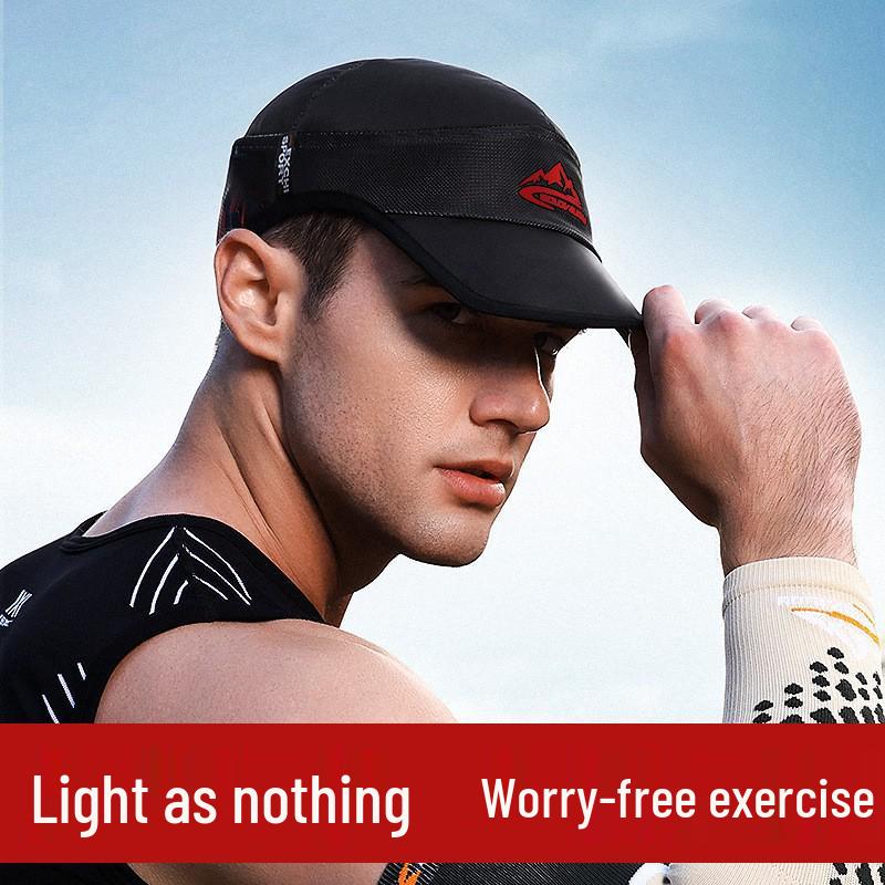 Summer Sports Visor: Lightweight, Breathable, Quick-Dry Sun Protection for Running, Training, Tennis, and Marathons