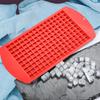 Household 160 Grid Small Ice Cube Mold 1 Cm Mini Square Silicone Ice Box DIY Square Ice Machine for Drinks and Cocktails