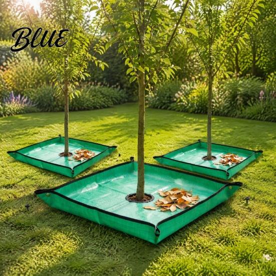Heavy Duty Gardening Blanket Windproof Waterproof PE Pruning Tarp Sheet Landscape Leaf Collection Yard Maintenance