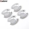 Side Door Handle Bowl Cup Cover Trim For Kia Cerato K3 Forte 2012 2013 2014 Chrome Car Door Handles Protector Cap Accessories