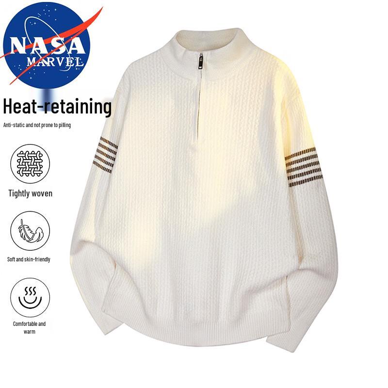 NASA MARVEL Men's Long-Sleeve Pullover Sweater