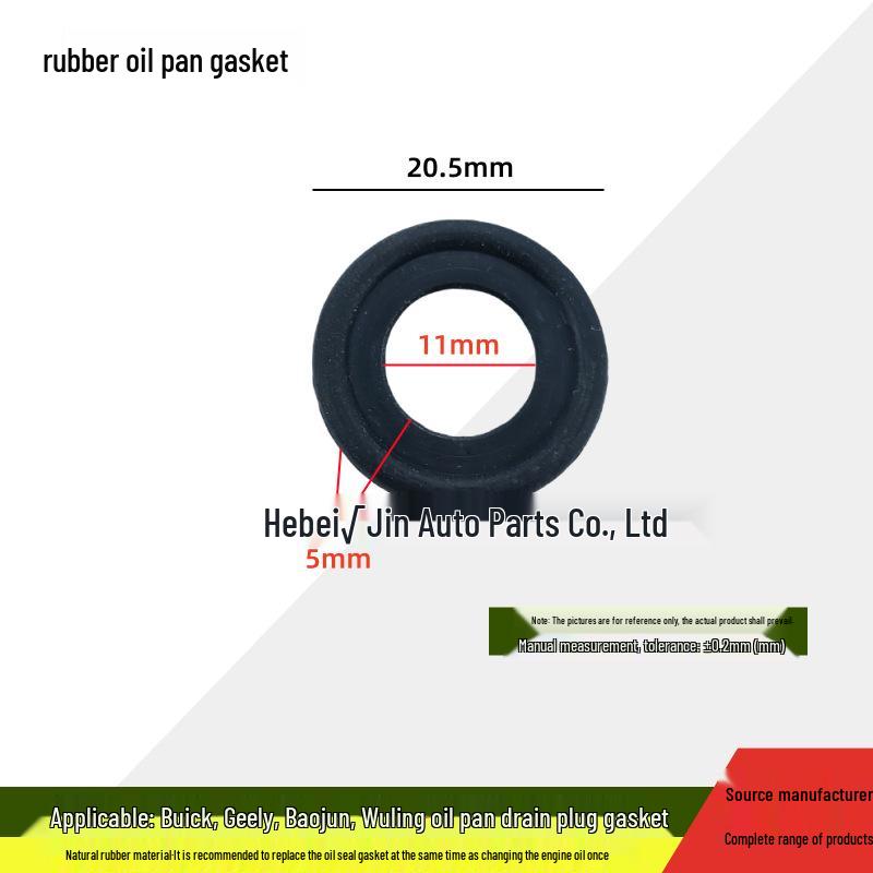 Volkswagen/GM Engine Oil Drain Plug Copper Aluminum Sealing Gasket Combo