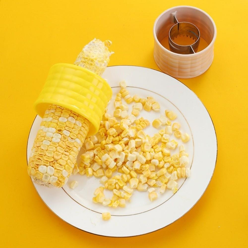 Creative Rotating Corn Planer Stainless Steel Efficient Corn Kernel Separator Manual Corn Thresher Cooking