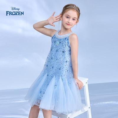 Vestido de Verano de Princesa Elsa para Niña de Disney