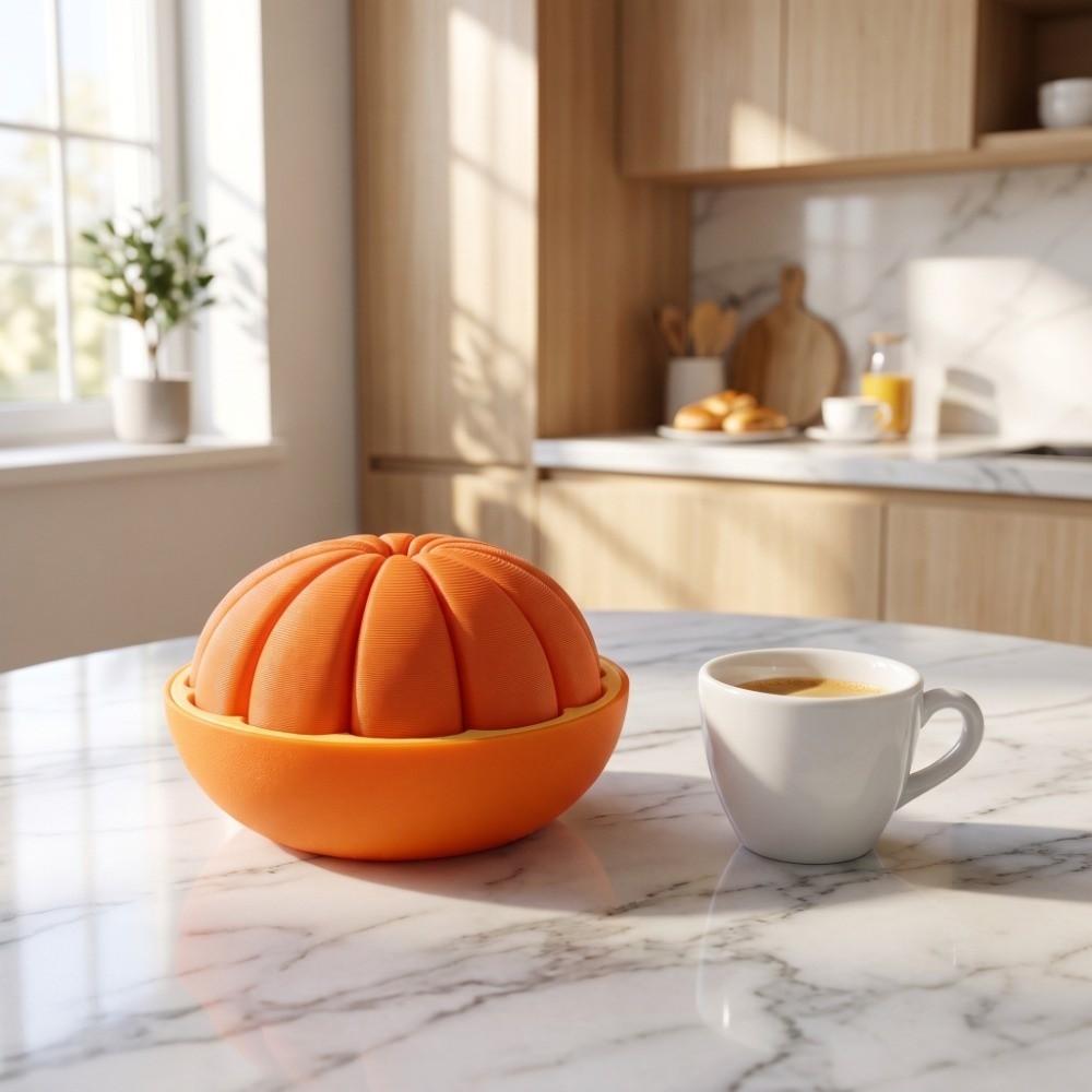 Deformation Balls 3D Printing Oranges PLA Plastic Simulation Oranges Gifts