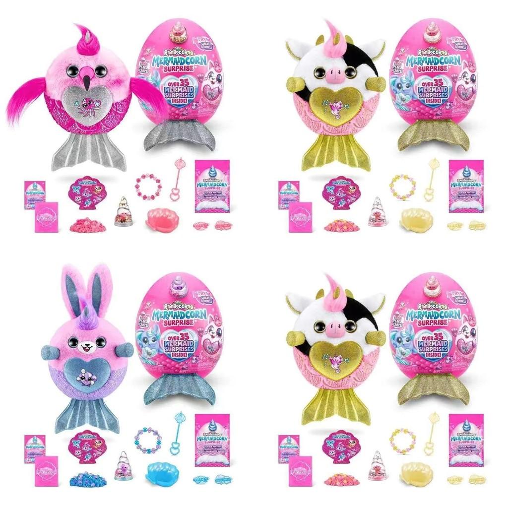 Unicorn Plush Toy With Cartoon Mermaid Design Perfect For Kids Playroom Decor