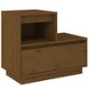 Nightstands 2 pcs Honey Brown 60 x 34 x 51 cm Solid Pine Wood