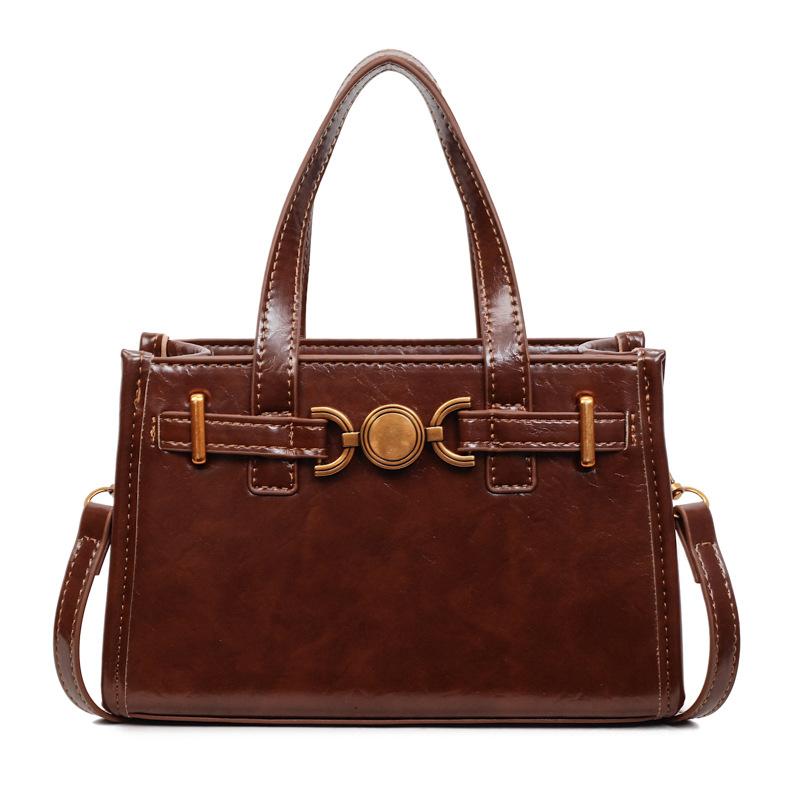 Fashionable and High-end Texture Handbag, Casual and Simple Korean-style Single-shoulder Crossbody Bag Casually