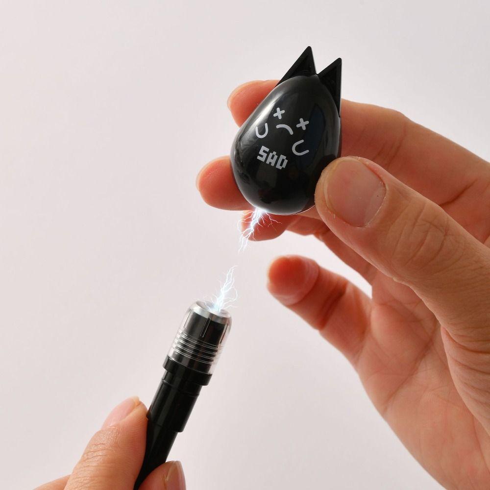 Student Stationery Magnetic Suspension Pen Portable Long Pen Cap Gel Pens