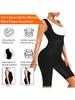 Women's Sauna Suit Waist Training Bodysuit with Shorts