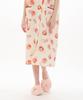 Nightshirt Shirring Boiled Tomato Red FreeSize [Narue] Women's