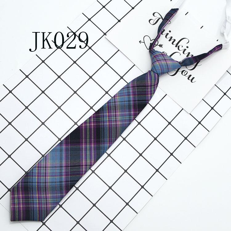 Japanese College-Style Uniform with Easy Plaid Tie