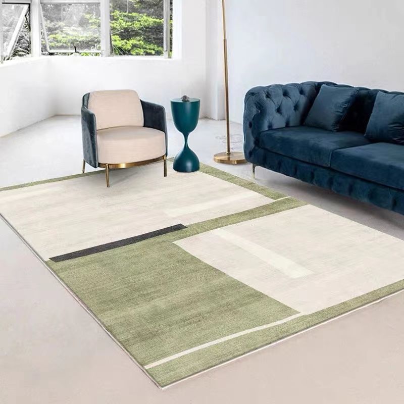 Carpets for Bed Room Green Nordic Style Simple Living Room Bedroom Bedside Mat Rug for Living Room Girls Room Rug Bedroom Decor 80x120cm