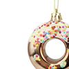4 Donut Hanging Ornaments for Holiday Decor and Celebration In Home