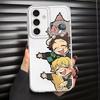 Case for Samsung Galaxy A57 A36 A37 A34 A35 A26 A24 A52 A17 A54 A15 A55 A14 A16 A52 A25 A51 A56 Phone Cover D-Demon S-Slayer