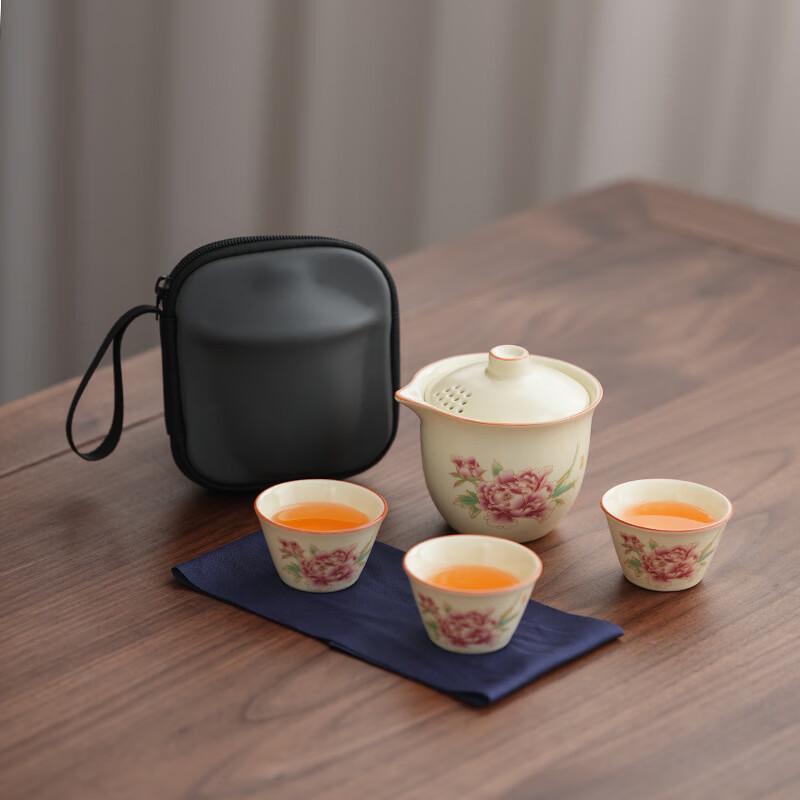 Yipan Yellow Ru Kiln Tea Set