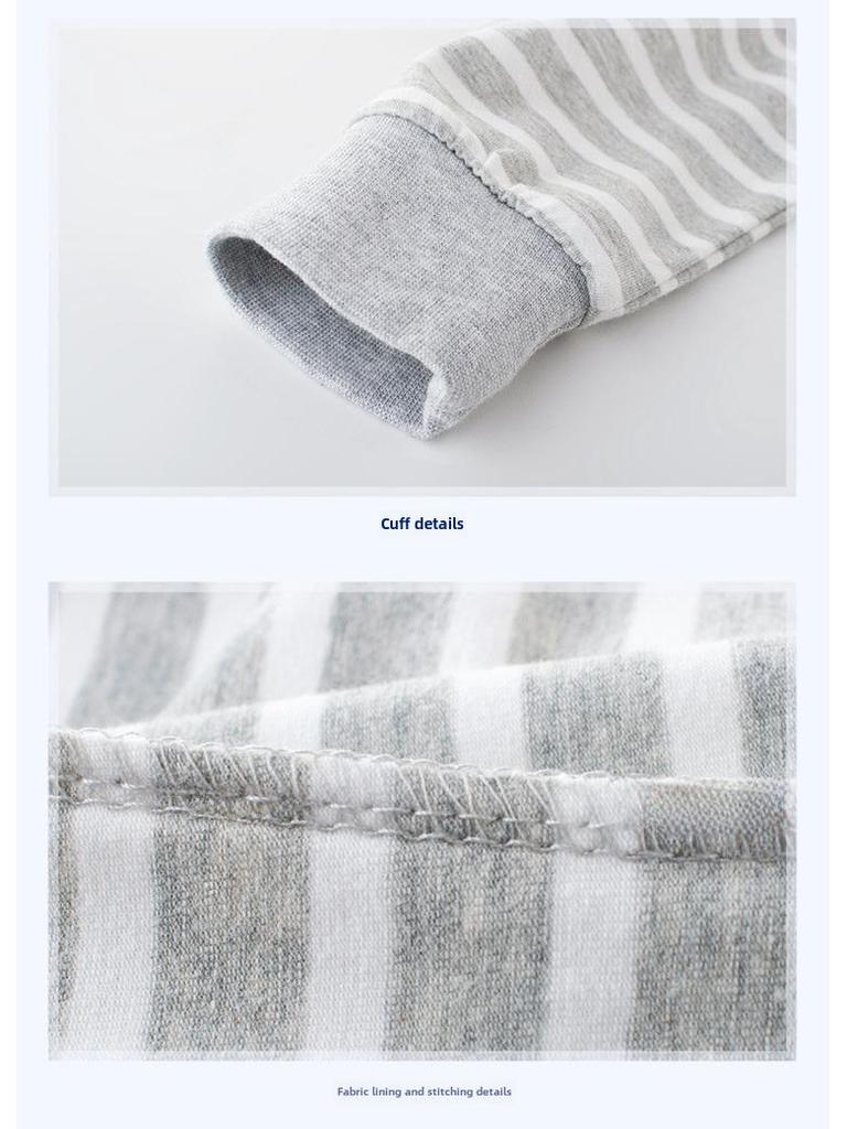 27KIDS 2024 Herbst Mädchen Gestreifte T-Shirts - Kinder Unterziehshirts & Babykleidung