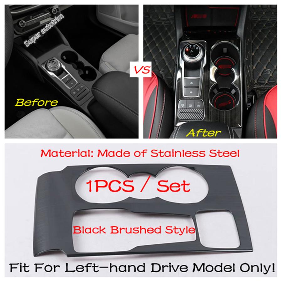 Central Console Gear Shift Panel Frame Decoration Cover Trim For Ford Focus MK4  - 2025 Stainless Steel Interior Accessories