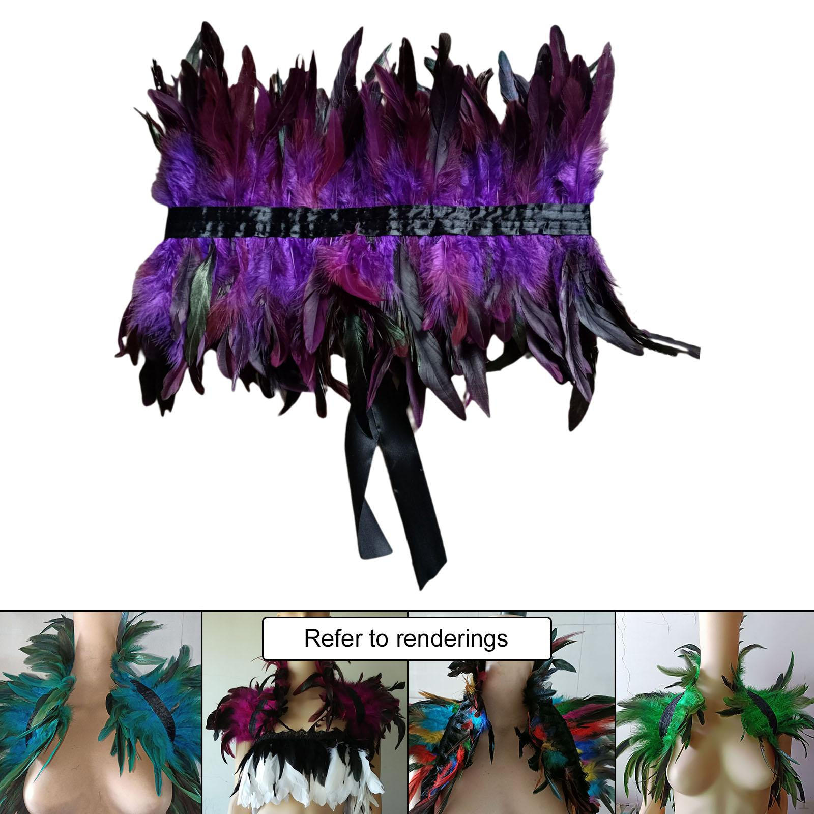 

Готические топы с накладными плечами и шлейфом на Хэллоуин для взрослых Purple