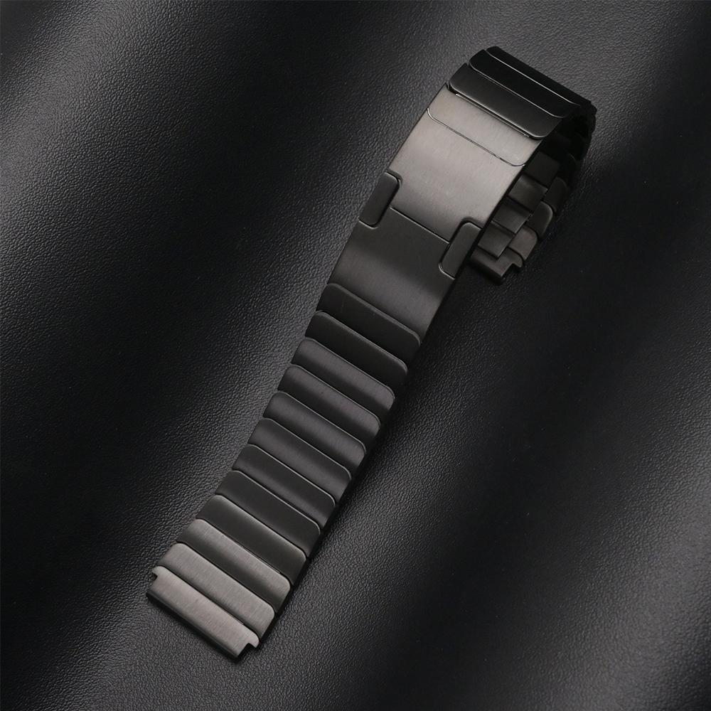Uniwersalny Pasek ze Stali Nierdzewnej 22 mm do Huawei Watch GT 6 Pro 46 mm Luksusowy Metalowy Pasek do Zegarka Seiko Męska Bransoleta