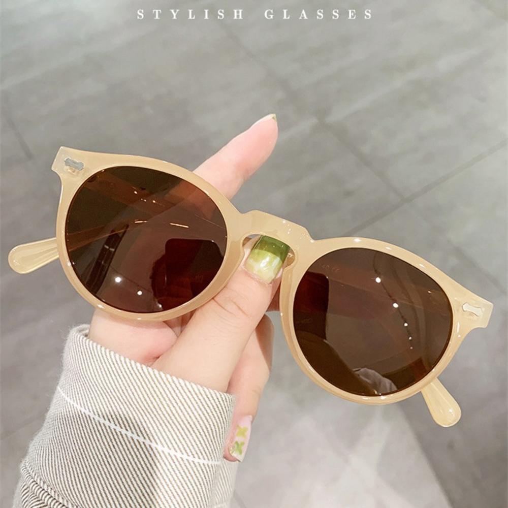 Retro Polarized Sunglasses 2024 Men Women Vintage Small Round Frame Sun Glasses Polaroid Lens UV400 Goggles Shades