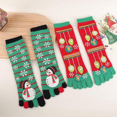 Adorable Cartoon Christmas & Halloween Knee-High Socks - European & American Style Calf Socks