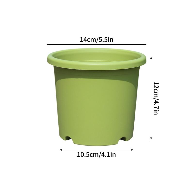 Thickened Plastic Flowerpot Plant Pot for Flowers Shrubs Succulents Breathable Root Control Flower Pot Garden Decorations