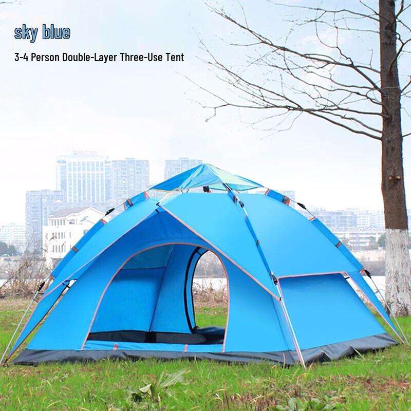 Tri-polar TP2302 Automatic Double Layer 2-Person Camping Tent