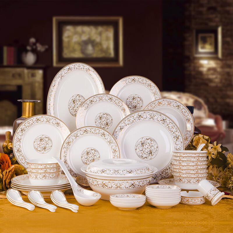 Jingdezhen Chinese Ceramic Dinnerware Set