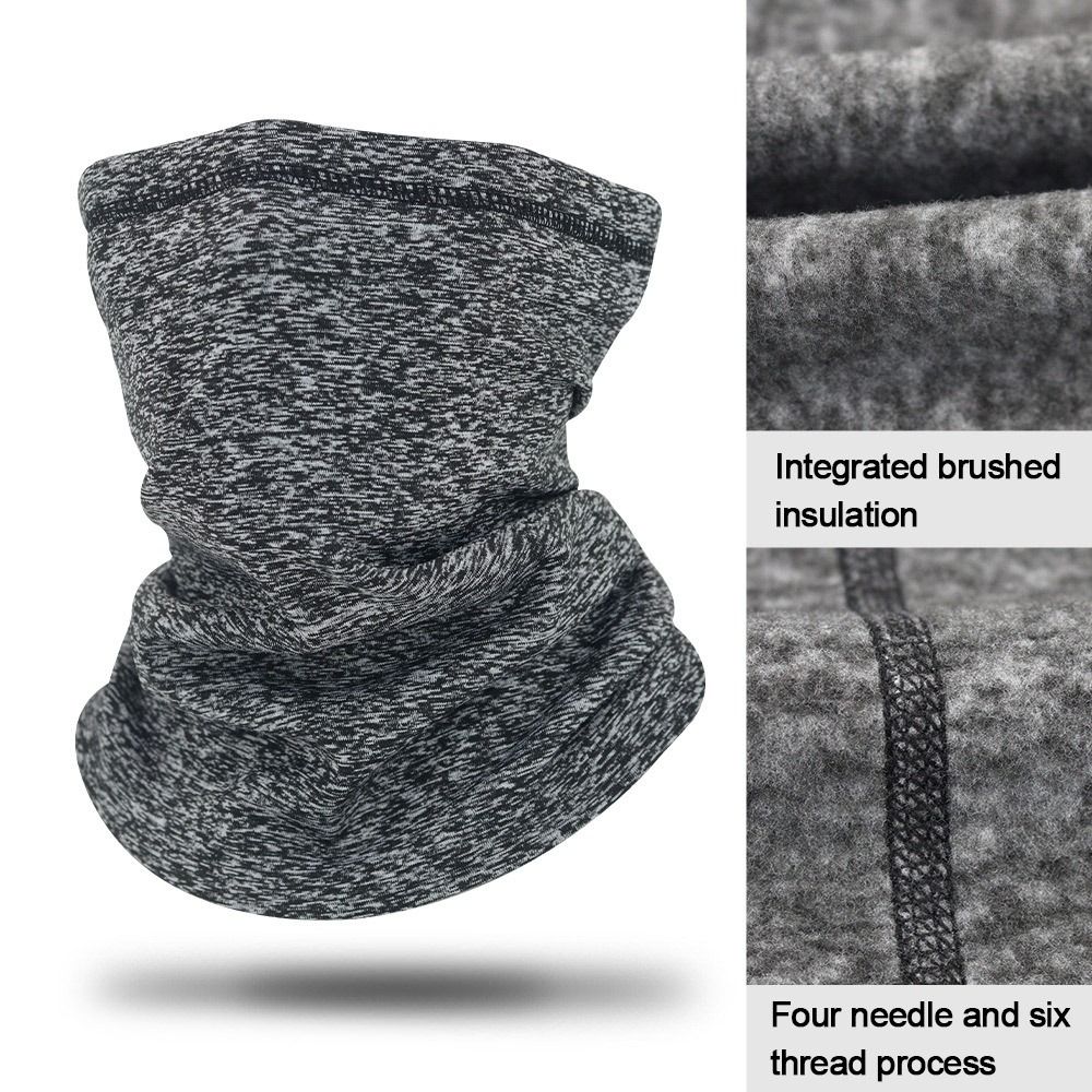 Velvet Neck Scarf Plush Cycling Scarf Windproof Headgear Sports Bandana Running