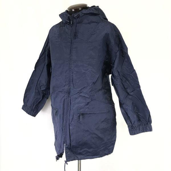Eddie Bauer 90s Vintage Mountain Parka Women’s XS Navy Nylon Hoodie Coat(USED)