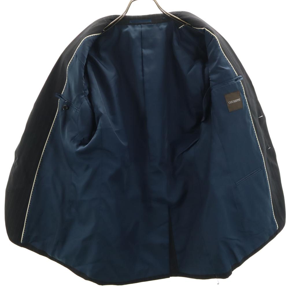 GIUSEPPE Gestreiftes Muster Anzug Set 90A4 Marineblau Herren Gebraucht