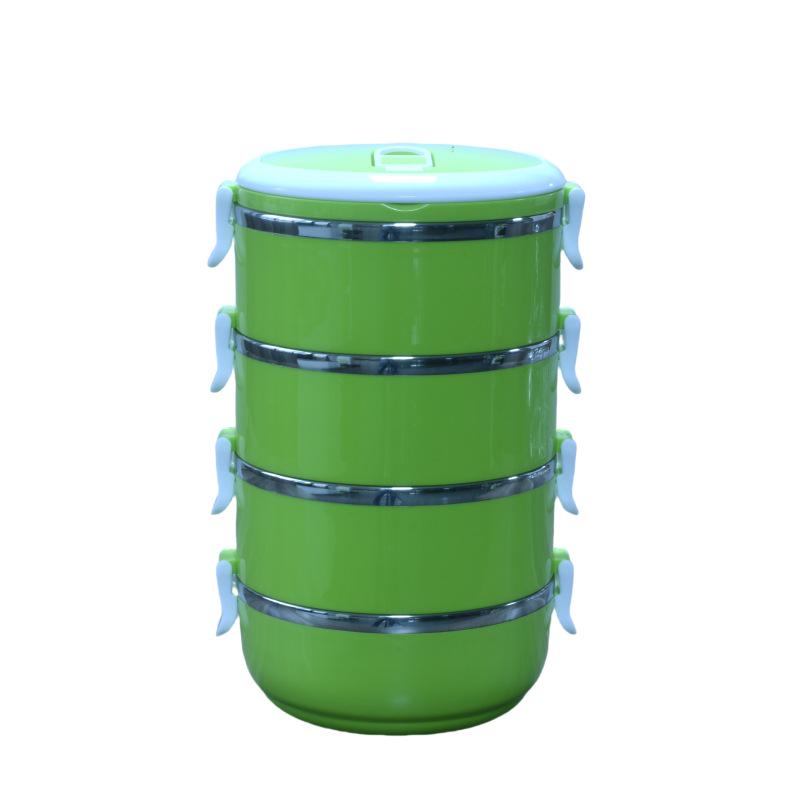 Doppelschichtige isolierte Edelstahl-Bento-Lunchbox für Studenten und Büroangestellte