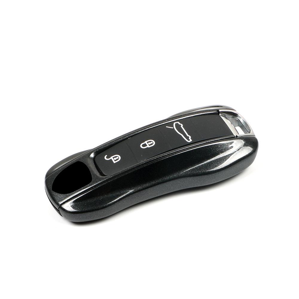 Porsche Cayenne, Macan, 718, 911, Boxster, Taycan Carbon Gray Key Shell Replacement