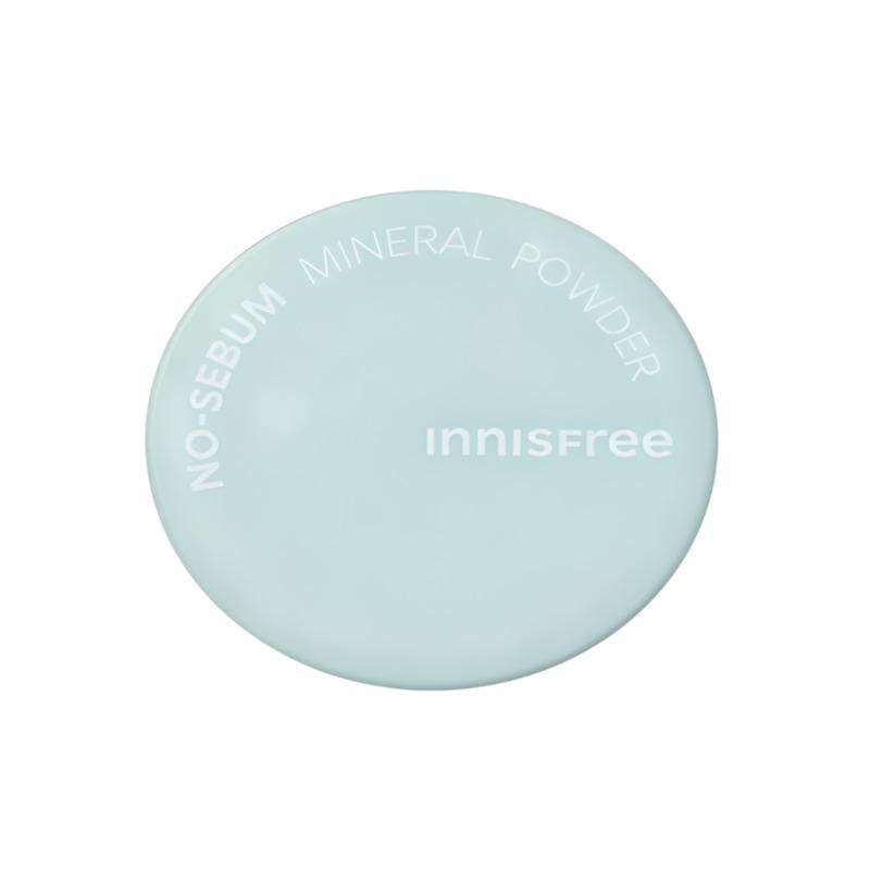 innisfree No-Sebum Mineral Powder – 5g Oil Control & Matte Finish Face Powder (Vegan Beauty) 1PCS