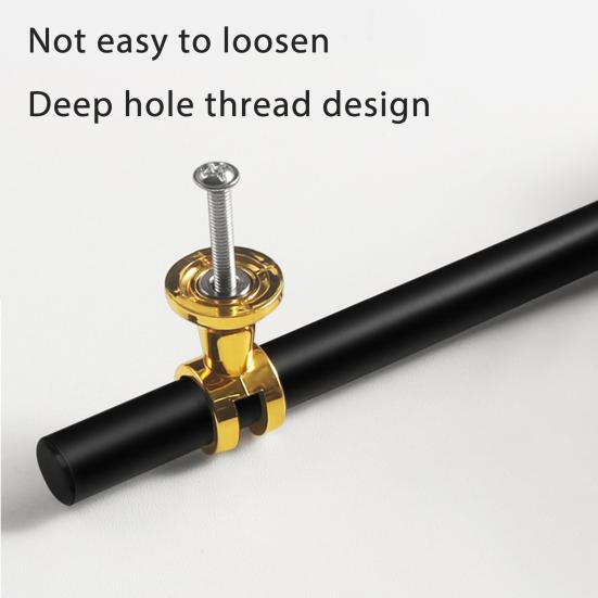 Drawer Handle Stainless Steel Anti-Corrosion Polished Surface Ergonomic Grip Stable Installation Kitchen Cabinet Handle Kitchen Cabinets Furniture