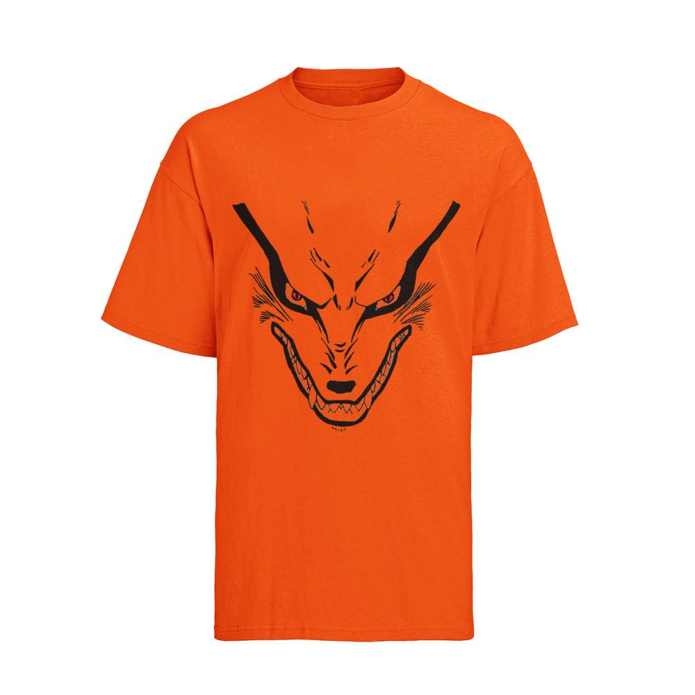 

Kurama face 9 Tail Fuchs Naruto sasuke Minato Siegel Herren Bio Shirt M