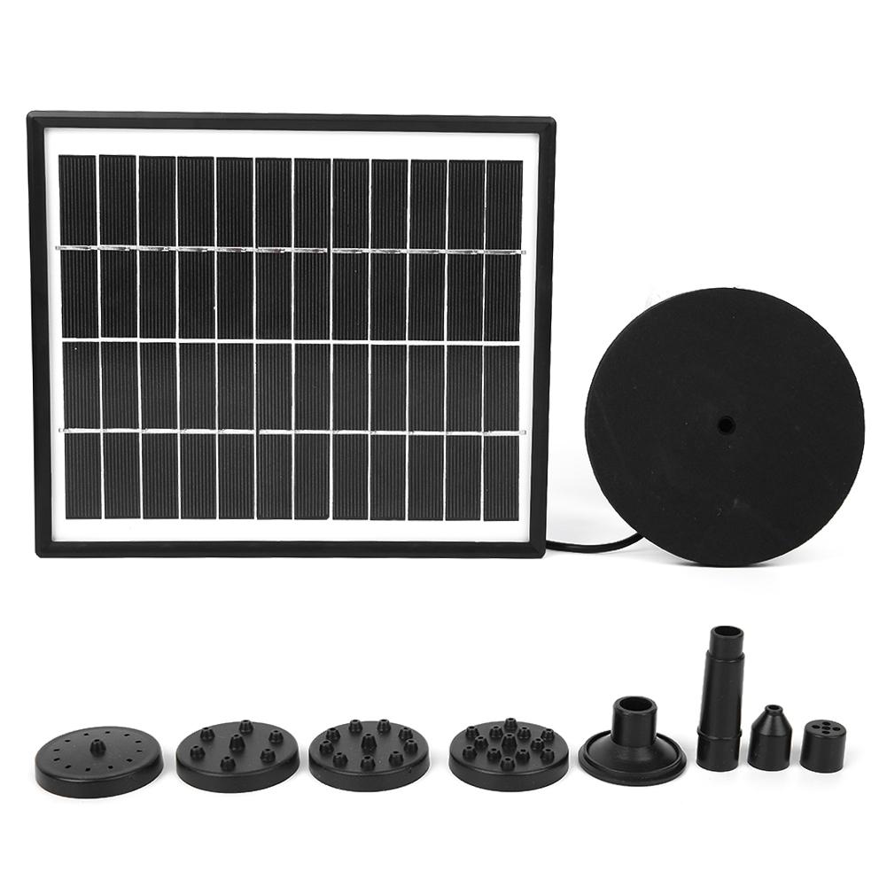 

12V 5W Solar Power Fountain Water Pump Fish Tank Solar Powered Water Oxygen Pump