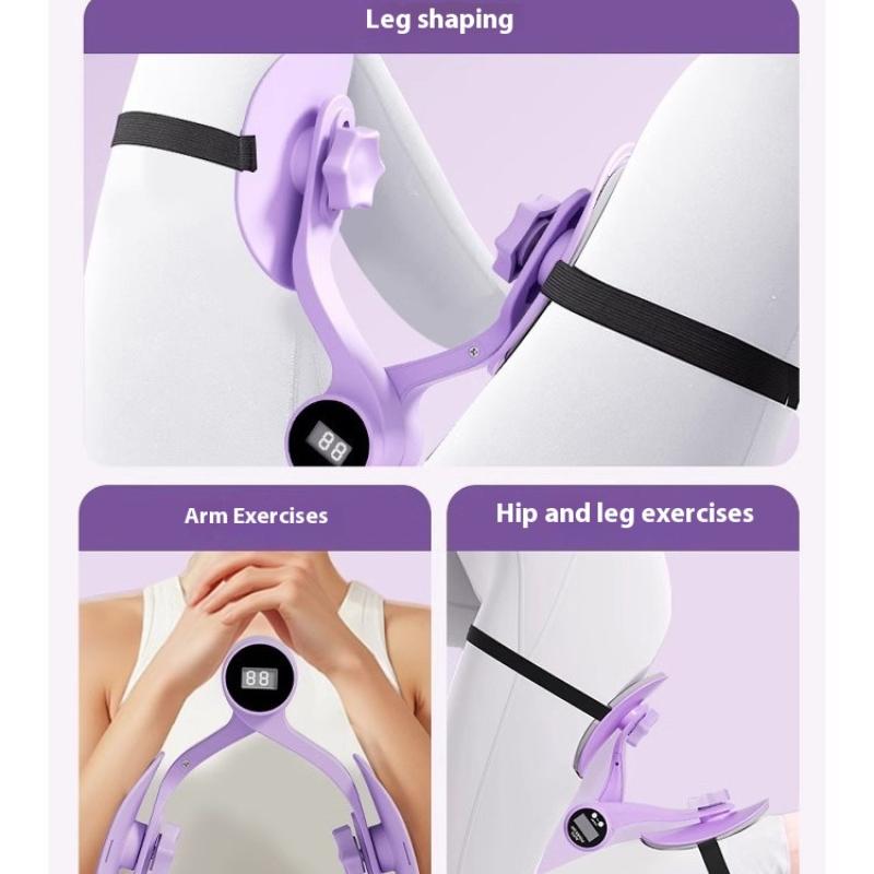 Pelvic Floor Muscle Trainer With Counter Thigh Master Adjustable Leg Exercises Device For Postpartum Recovery Leg Butt Training