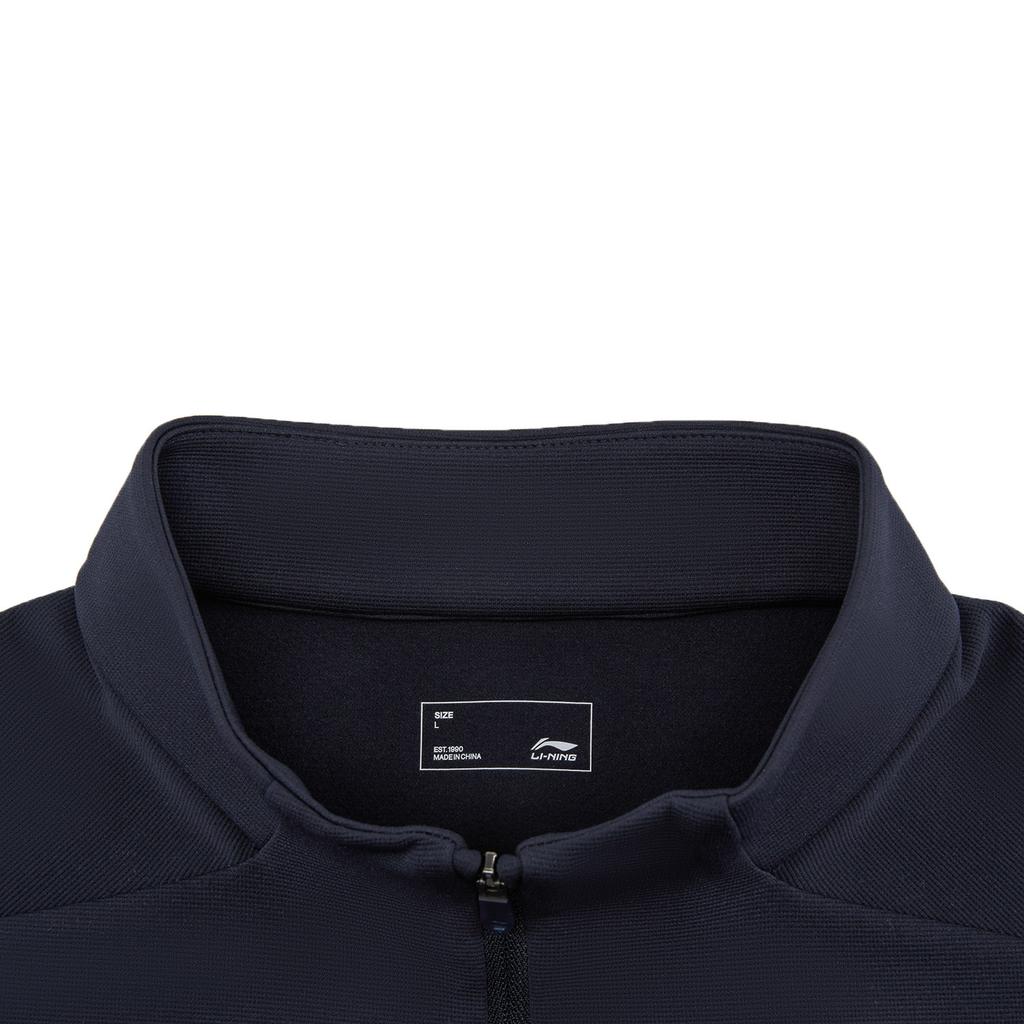 Li Ning Glory Series Stand Collar Logo T-Shirt Men Tops ATLV333-4