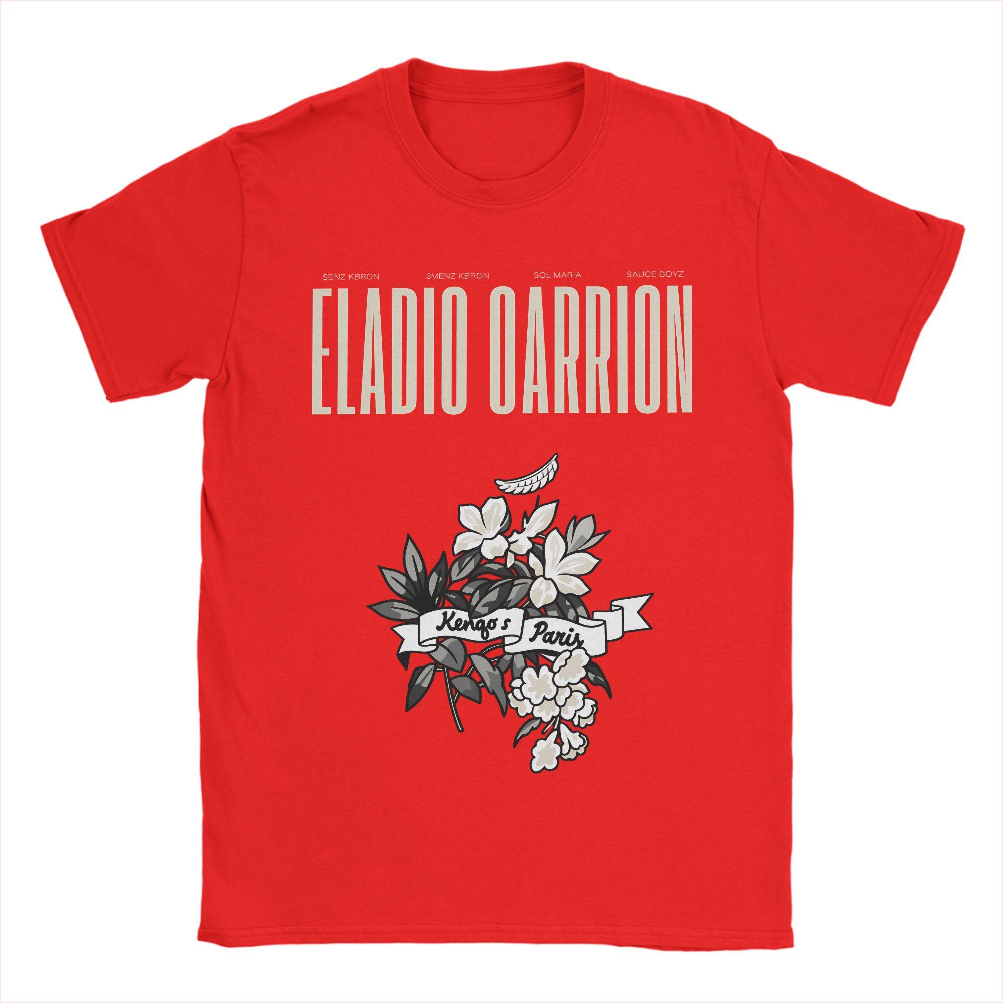 Rapper Eladio Carrion Unisex T Shirts Casual Tee Shirt Short Sleeve O Neck TShirts 100 Cotton 6XL Clothing S
