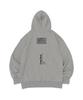 Lettering Point Oversized Hoodie (Gray)