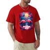 Flamingo Pink T-Shirt Graphic Tee Shirt Funnys Men Clothes