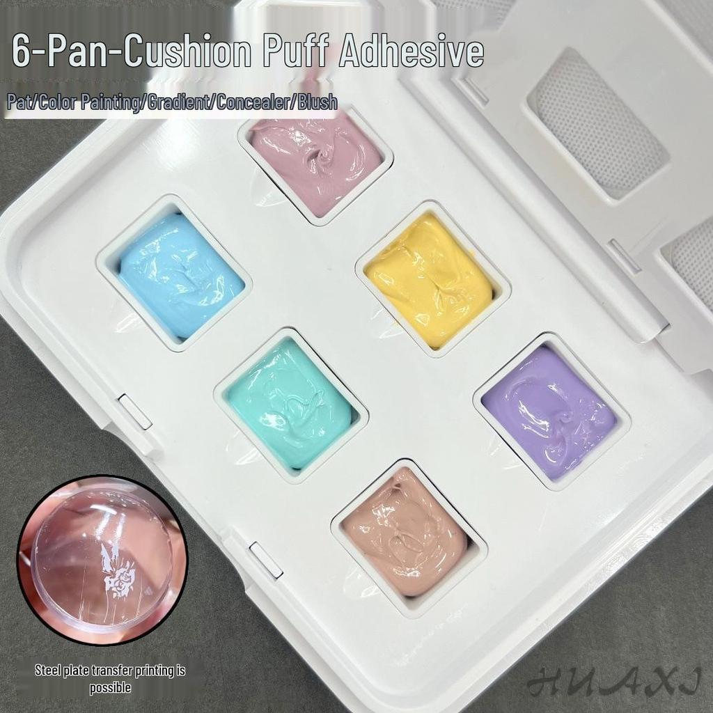 Nuovo Gel Pat Pat: Nove Griglie Nail Art Colore Solido Pittura Blush 2024 - Sfumato Saturo Gradiente, Non Richiede Lavaggio