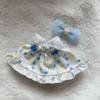 Doll Clothes Fashion Clothes Bow Strap Floral Skirt for 17cm Doll Clothes Dolls Accessories Cute Little Clothes