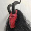 Máscara de Látex de Hellboy Para Halloween y Navidad Fiesta de Disfraces de Terror Decoración